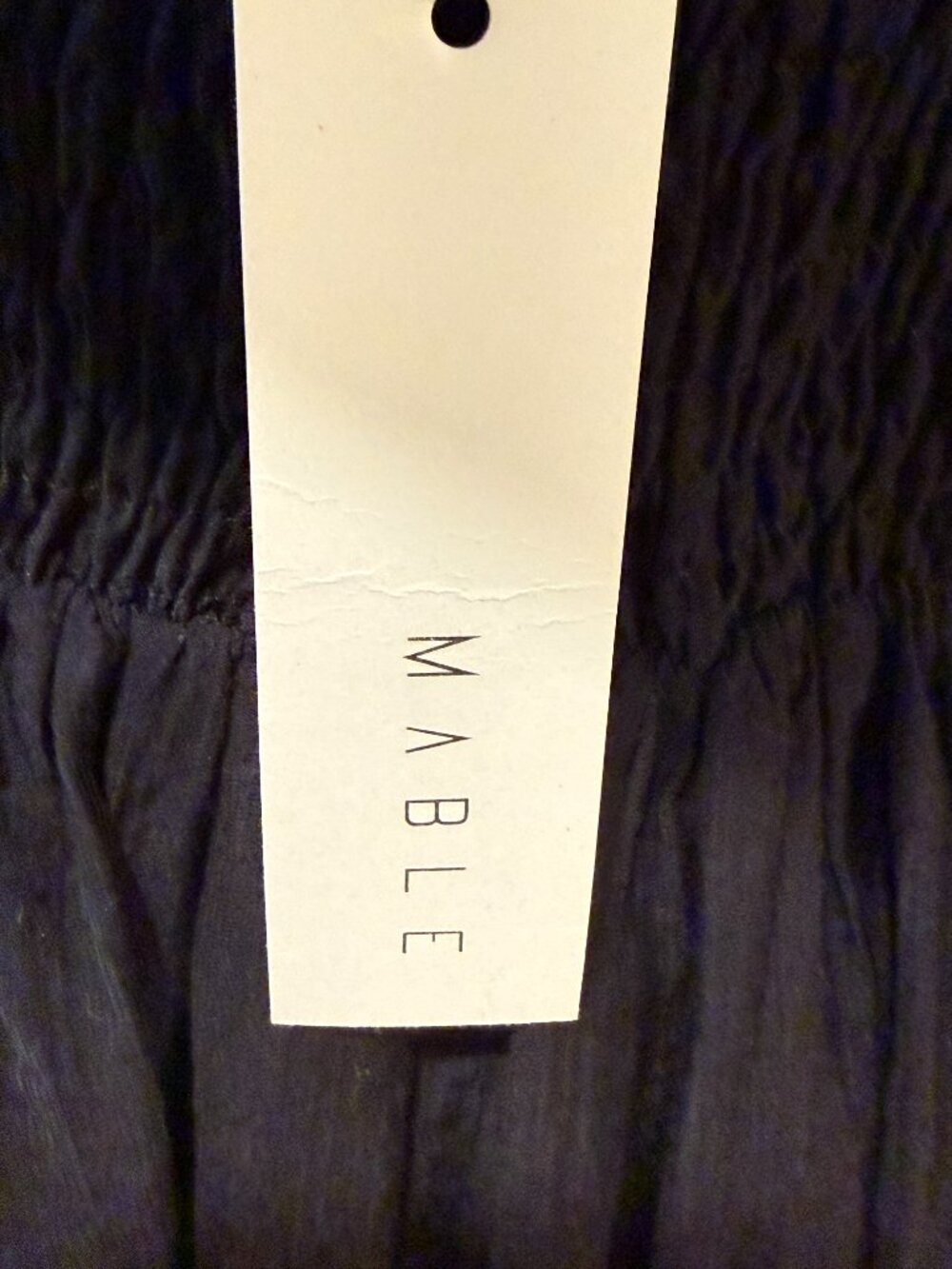 Embroidered Black Maxi Dress - Mable Brand - Picture 5 of 6